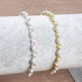 thumbnail image 2 of Guardurnaity 2019 New Kids Crystal Pearl Flower Diadema Faux Pearl Rhinestones Tocado Niño Glitter Headpiece Accesorio para el cabello Plata Guardurnaity PS11585-02, 2 of 6