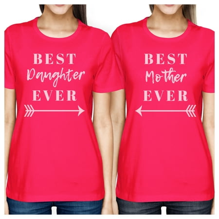 Best Daughter & Mother Ever Hot Pink Cute Moms Gifts From