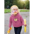 thumbnail image 2 of Bear Face Doodle Hoodie Toddler -Image by Shutterstock,  5 Toddler, 2 of 4