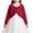 Red, variant on Girls Knitted Cardigans Solid Children's Long Sleeve Sweaters Kids Spring Fall Tops Outwears Small Shawls Cute Court Style for Childs 2-14 Years