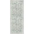 thumbnail image 7 of GLATTICE Runner Rug 2x6 Non Slips Rug Runner Super Soft Kitchen Runner Rug Printed Faux Wool Floral Thin Beige Rugs for Hallway Entryway Laundry Room Bedroom,Sage Green Grey, 7 of 7