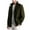 Army Green, variant on ZCFZJW Mens Fashion Cargo Coat Casual Stand Collar Long Sleeve Full Zip up Pockets Sport Outdoor Jackets Windbreaker Outwear Tops Army Green XXL