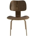 thumbnail image 3 of Modway Fathom Wood Dining Chair in Walnut, 3 of 9