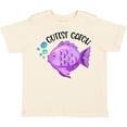 thumbnail image 3 of Inktastic Cutest Catch Cute Purple Fish Boys or Girls Toddler T-Shirt, 3 of 5