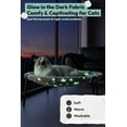 thumbnail image 2 of Cama elevada para gatos POMESEA, tela que brilla en la oscuridad para gatos grandes, 2 of 7