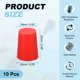 thumbnail image 2 of Uxcell 10Pcs Tapones de Silicona, 5/8" x 25/32" (16mm x 20mm) Resistentes a Altas Temperaturas, Reutilizables para Pintura y Sellado, Rojo, 2 of 6