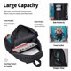 thumbnail image 4 of Easygdp Underwater Diving Cat Mochila para Niños y Niñas con Set de Caja de Almuerzo y Estuche para Lápices 3 en 1, Mochila Escolar Estampada para Adolescentes, 4 of 7