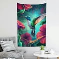 thumbnail image 5 of RKSupls Vertical Tapestry Wall Hanging, Vibrant Tropical Hummingbird Hibiscus Floral Tapestry Wall Decor for Bedroom, Dorm Room, Living Room, Apartment, College Dorm Home Decor, 5 of 5