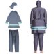 thumbnail image 4 of Ropa deportiva BLESIY Modestia de mujer Verano musulmán Árabe Traje de baño de cobertura completa gris, 4 of 8