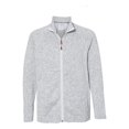 thumbnail image 1 of Vintage Sweaterfleece Full-Zip Sweatshirt, L, Light Grey Heather, 1 of 1