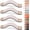 Cream, variant on 4 Pack Leather Drawer Pulls Orange Cabinet Handles Single Hole Dresser Knobs Door Handle, Faux for Dresser, Closet, Kitchen Cupboard (Single Hole, Orange)