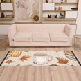 thumbnail image 2 of Yayeee Runner Rug for Bedroom 2'x6' Machine Washable Hallway Non Slip Mat, Fall Mug Pattern, 2 of 8