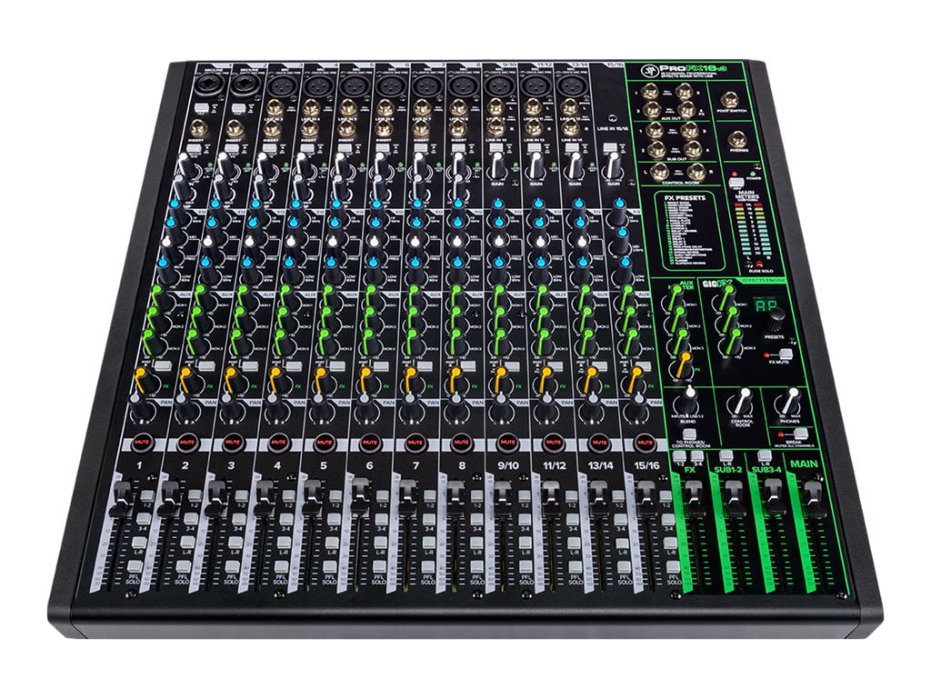 Mackie ProFXv3 Series PROFX16V3 - Analog mixer with GigFX - 16-channel
