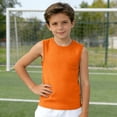 thumbnail image 6 of Krdevn Boys Breathable Mesh Tank Top Sleeveless Crewneck Shirt for Sports and Casual Wear,6-7 Years, 6 of 6