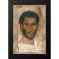 thumbnail image 2 of Artisan, Unknown 2nd Century Romano-Egyptian 11x14 Black Modern Framed Museum Art Print Titled - Mummy Portrait of a Bearded Man, 2 of 5