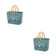 thumbnail image 2 of Cesto de Ropa Sucia Advancent Titular de la Ropa Contenedor de Cocina Hueco Azul 2Conjunto, 2 of 6