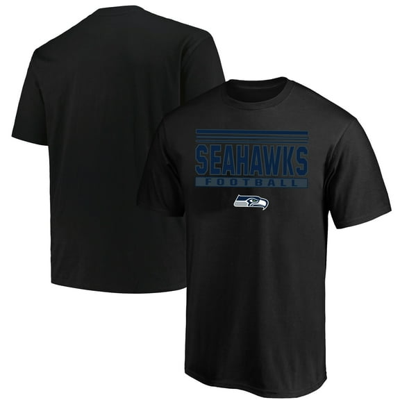 Men's Fanatics Black Seattle Seahawks Big & Tall Pop T-Shirt