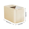 thumbnail image 2 of Airtight Pet Food Container - Dispenser for Dog Food Cereal and More Ideal for Indoor and Outdoor Use, 2 of 3