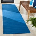 thumbnail image 3 of SAFAVIEH Kilim Roderick Solid Area Rug, Blue, 8' x 10', 3 of 10