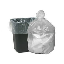 Waste Can Liners 16 gal, 6 microns, 24" x 31", Natural, 1,000/Carton