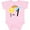 AD-Pink, variant on Inktastic I'm 1- First Birthday Sun Rainbow Boys or Girls Baby Bodysuit