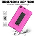 thumbnail image 7 of Dteck Galaxy Tab A 8.0 2019 Case, Dual Layer Hybrid Rugged Shockproof Case Kickstand Hard Protective Cover for Samsung Galaxy Tab A 8.0 inch 2019 Model SM-T290/T295, Rose, 7 of 7