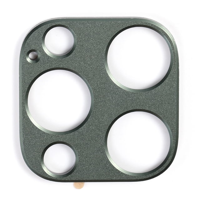 Protector De Pantalla Protector de pantalla de lente de cámara trasera de 3 agujeros para iPhone 14 Pro/14 Pro Max (verde) Tmvgtek Para estrenar