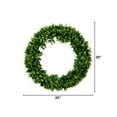 thumbnail image 4 of Nearly Natural W1326 20 in. Artificial Bay Leaf Wreath, Green, 4 of 4