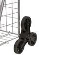 thumbnail image 4 of Helping Hand FQ39905 Heavy Duty 3 Wheel Stair Climbing Folding Cart, Silver, 4 of 9
