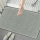 thumbnail image 4 of pstuiky Alfombra de baño gruesa suave absorbente con respaldo de goma de microfibra seca lavable a máquina para ducha baño accesorios de decoración, 4 of 6
