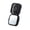Black, variant on Jubipavy Portable Mirror Fan, 3-Speed USB Rechargeable Mini Fan with Makeup Mirror & Lanyard, 4 Colors