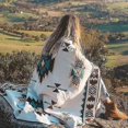 thumbnail image 3 of Tribal Blankets Indian Outdoor Rugs Camping Picnic Blanket Boho Decorative Bed Blankets Plaid Sofa Mats, 3 of 5