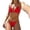 Red, variant on MDUKONU Thong Bikini Sets for Women Two Piece Swimsuits Bathing Suit Triangle Top String Swim Suits 2026 L Black