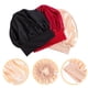 thumbnail image 4 of 3 unids Doble Capa Color Plazo Nightcaps Caps de dormir Gorros Elásticos Bonnet Sombreros, 4 of 4