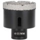 thumbnail image 1 of 55mm Diamond Drill Bit Marble M14 Cutting Machine Drill Tile Stone Drill Bit Tool 1Pc Thread Brazing Hole Opener, 1 of 5