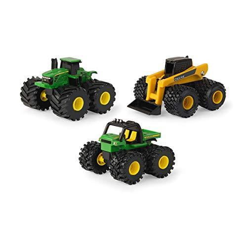 John Deere Monster Treads Lightning Wheels Toy Tractor