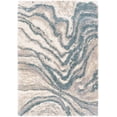 thumbnail image 2 of Mark&Day Area Rugs, 8x10 La Grange Modern Shag Aqua Area Rug, Blue Grey Beige Carpet for Living Room, Bedroom or Kitchen (7'10" x 10'), 2 of 6