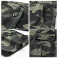 thumbnail image 4 of Dresfit Camo Shorts Mens Baggy Cargo Shorts Summer 2026 Big and Tall Open Bottom Outdoor Carpenter Shorts Elastic Waist Ripstop Work Short Pants Army Green, 4 of 7