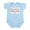 Sky Blue, variant on CafePress - Husky Brother Infant Bodysuit - Baby Light Bodysuit, Size Newborn - 24 Months