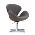 thumbnail image 2 of Ceets Raspberry Contemporary Adjustable Swivel Chair Grey, 2 of 5