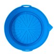 thumbnail image 3 of CSChome Fryer Liner Fryer Liner with Double Handles Heat Resistant Foldable Thickened Baking Pan Food Grade Fryer Pad, 3 of 6