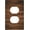 Rustic Vintage Brown Wooden Plank Texture Wall Plate, variant on Decorative Outlet Covers Rustic Vintage Brown Wooden Plank Texture 2 Gang Double Rocker Light Switch Cover Plate Electrical Switch Plate Cover Decorate Gfci Wall Plate For Home Farmhouse