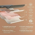 thumbnail image 6 of Heated Blanket Electric Twin Size 62" x 84",Soft Thickened Flannel to Sherpa Electric Blanket,Heating Blanket with 5 Heating Levels & 4 Hours Auto Off,ETL Certified Fast Heating Electric Blanket Twin, 6 of 7