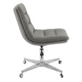 thumbnail image 6 of Tufted Cushion Office Chair Grey, 6 of 7