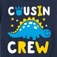 thumbnail image 3 of Instant Message - Cousin Crew Dinosaur Art - Toddler And Youth Short Sleeve Graphic T-Shirt, 3 of 6