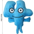 thumbnail image 6 of BFDI Dream Island Plush, Soft Bfdi Plushies Stuffed Figure Throw Pillows for Home Sofa Decoration for TV Shows Fans, 6 of 6
