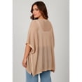 thumbnail image 2 of Avenue Women's Plus Size Crochet Tie Front Cardigan, 2 of 2