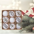 thumbnail image 6 of Christmas Decor, Hwkond Christmas Ball Assorted Pendants Shatterproof Tree Ornaments Decorations In A Reusable Hand-Help Gift Box Ideal For Xmas,Party Up to 75% Off, 6 of 8