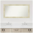 thumbnail image 5 of Amanti Art Custom Wall and Bathroom Mirror (25.5 x 48.5 in.), Country White Wash Frame, 5 of 7