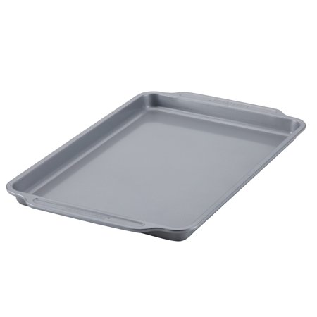 Farberware Nonstick Bakeware Cookie Pan  10-Inch  Gray